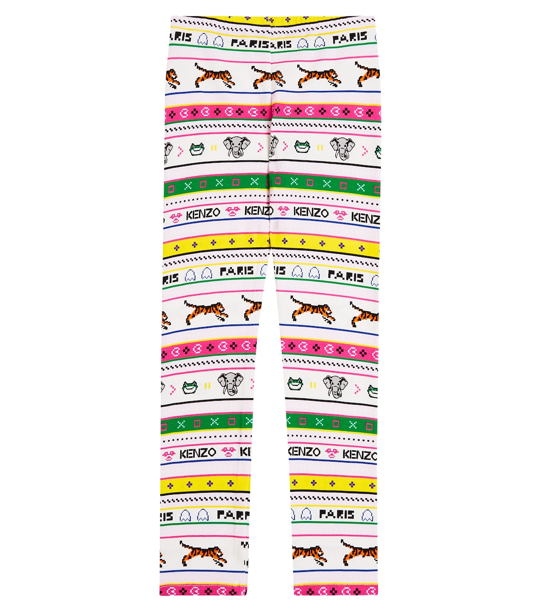 Printed cotton leggings | Kenzo Kids