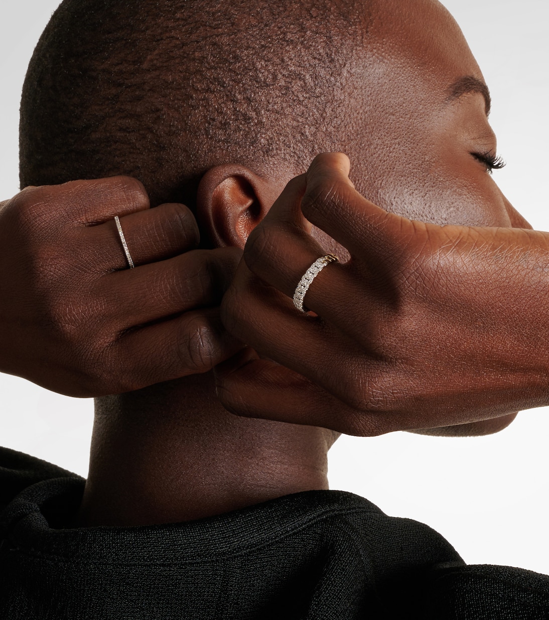 Bague Five en or 10 ct et diamants | Stone and Strand