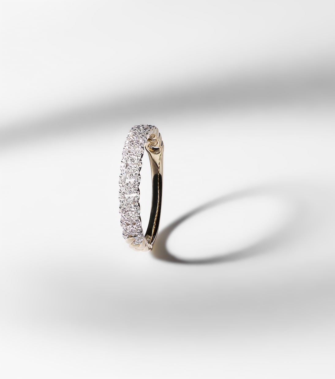 Bague Five en or 10 ct et diamants | Stone and Strand