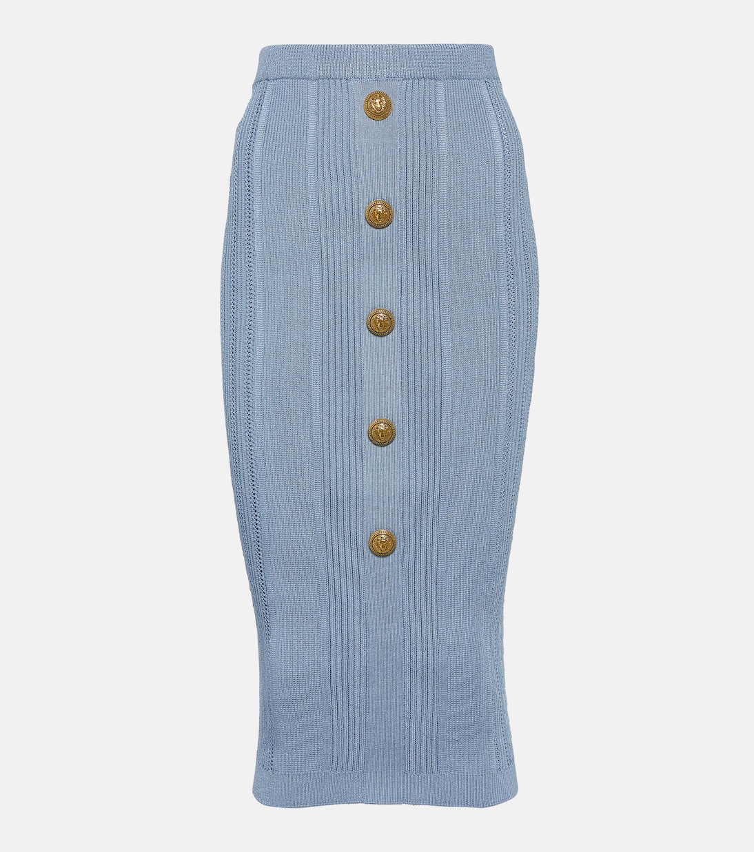Bleistiftrock aus Strick | Balmain