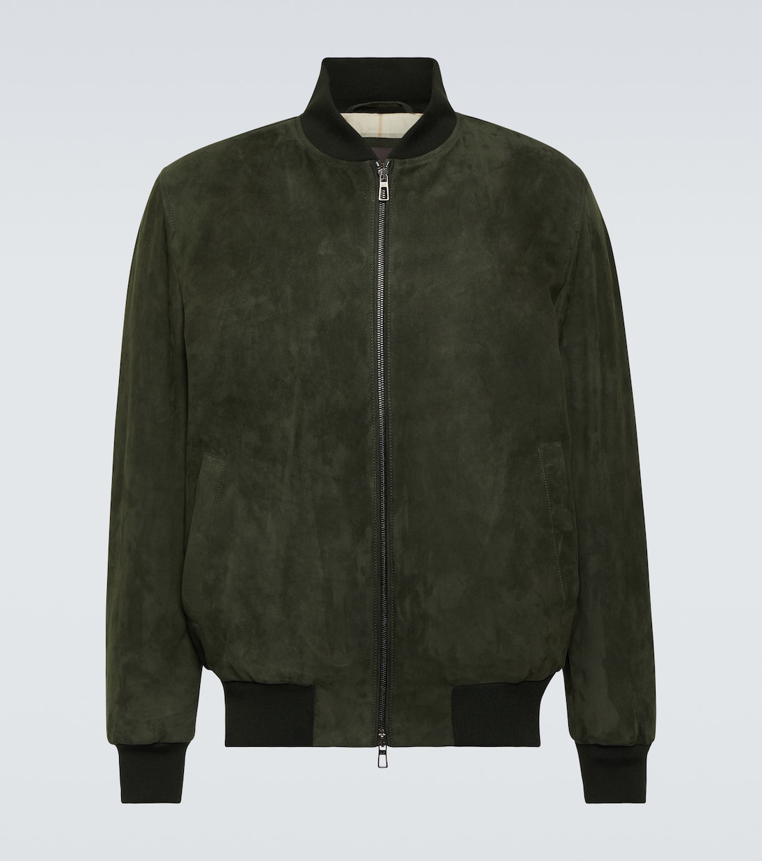 Bomberjacke aus Veloursleder | Loro Piana