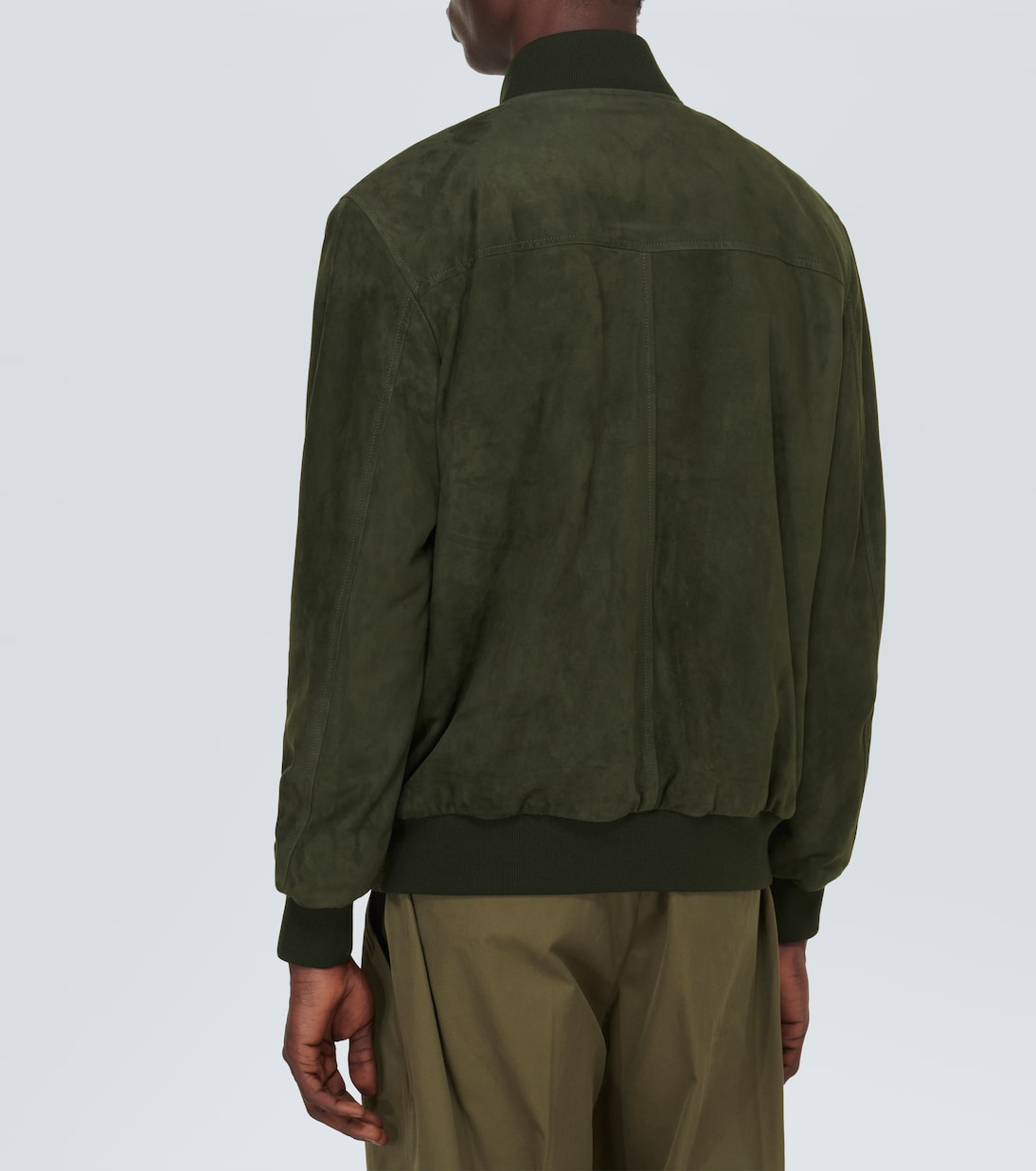 Bomberjacke aus Veloursleder | Loro Piana