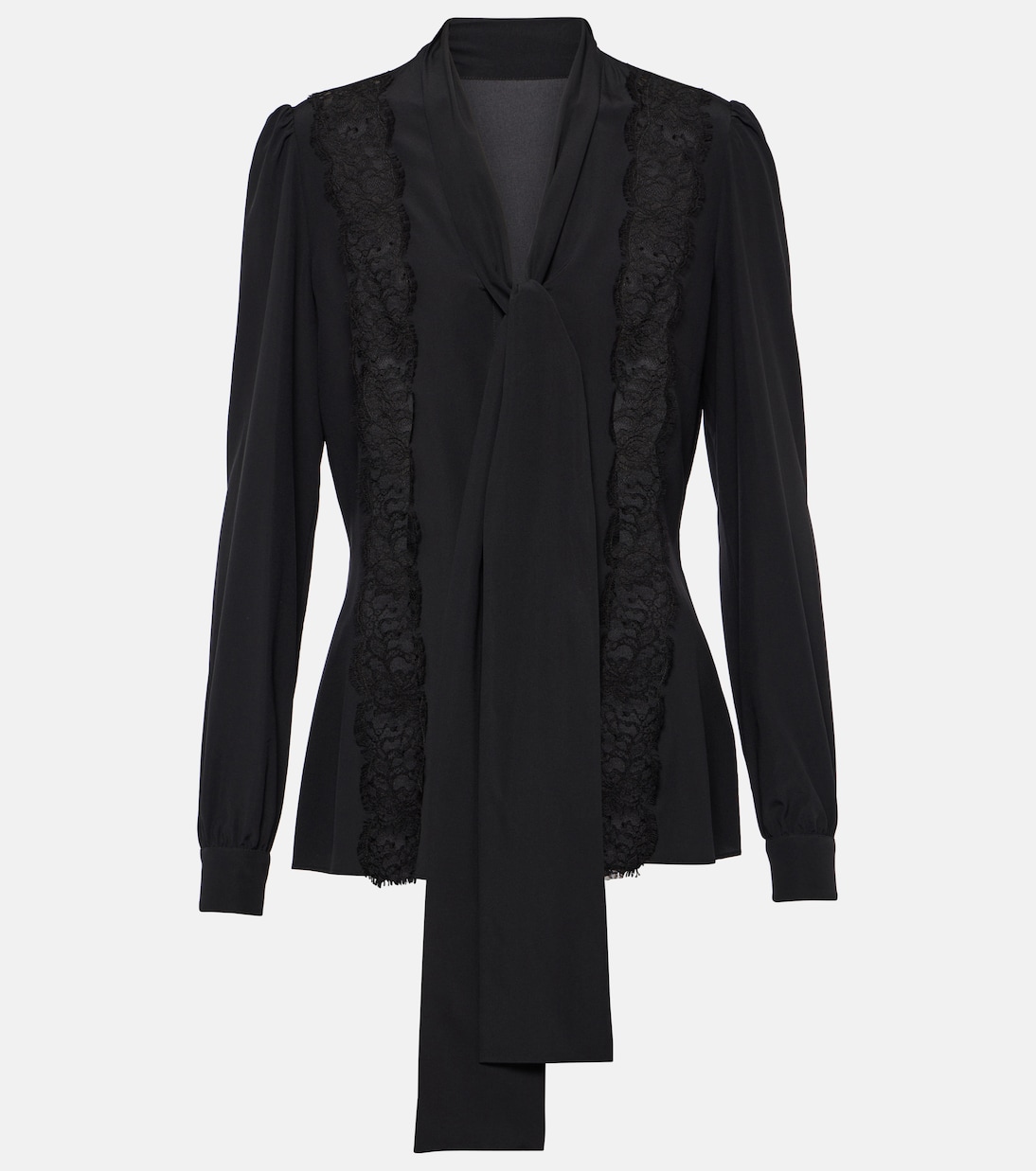 Schluppenbluse aus einem Seidengemisch | Dolce&Gabbana