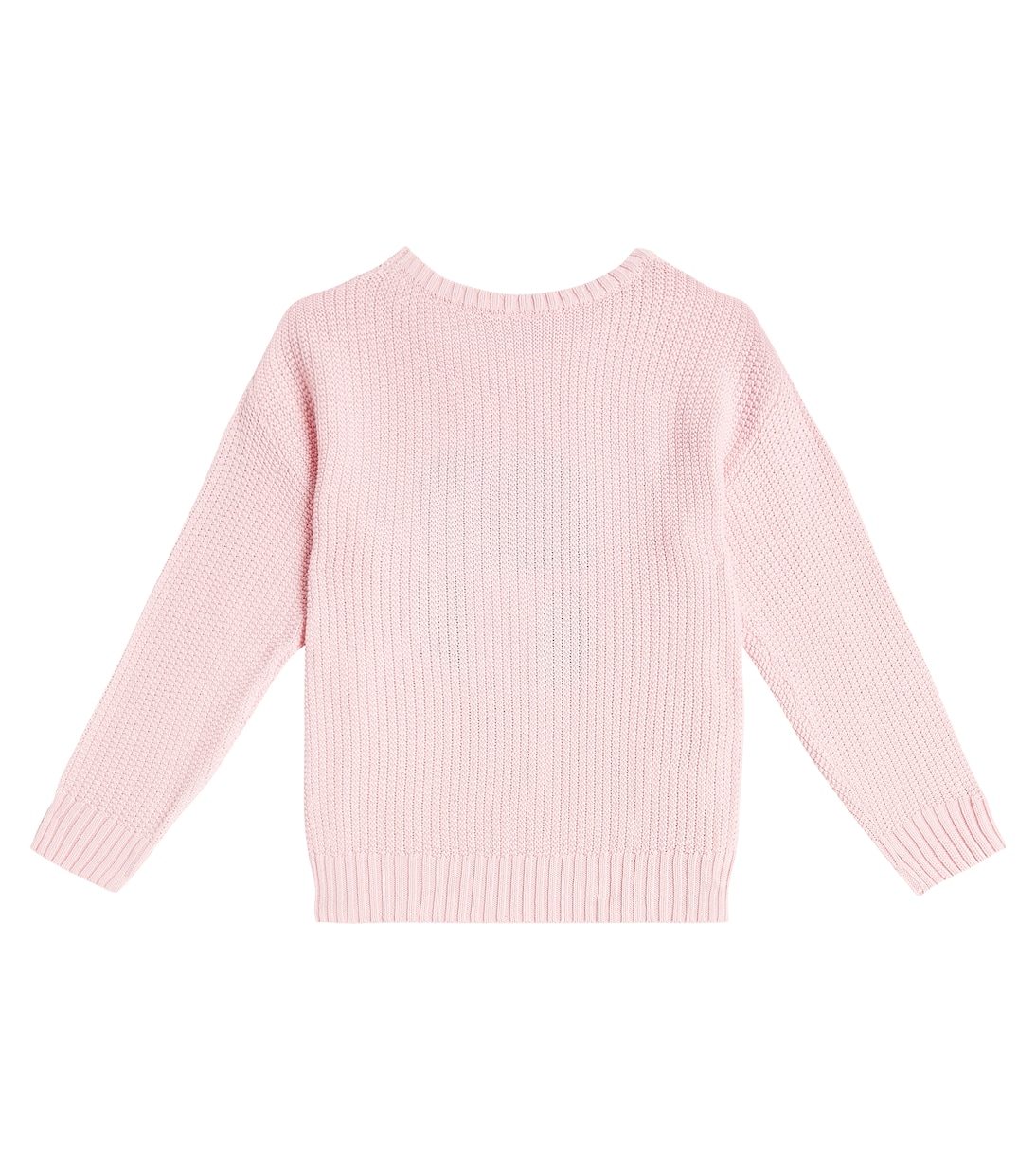 Pullover Big Flower in cotone con intarsio | Jellymallow