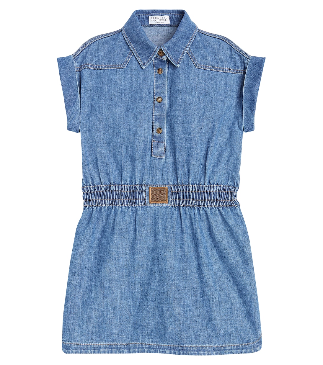 Jeanskleid | Brunello Cucinelli Kids