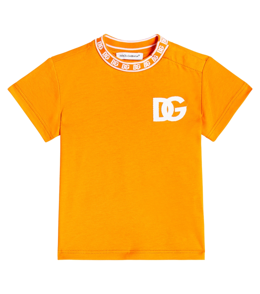 Baby Bedrucktes T-Shirt aus Baumwoll-Jersey | Dolce&Gabbana Kids