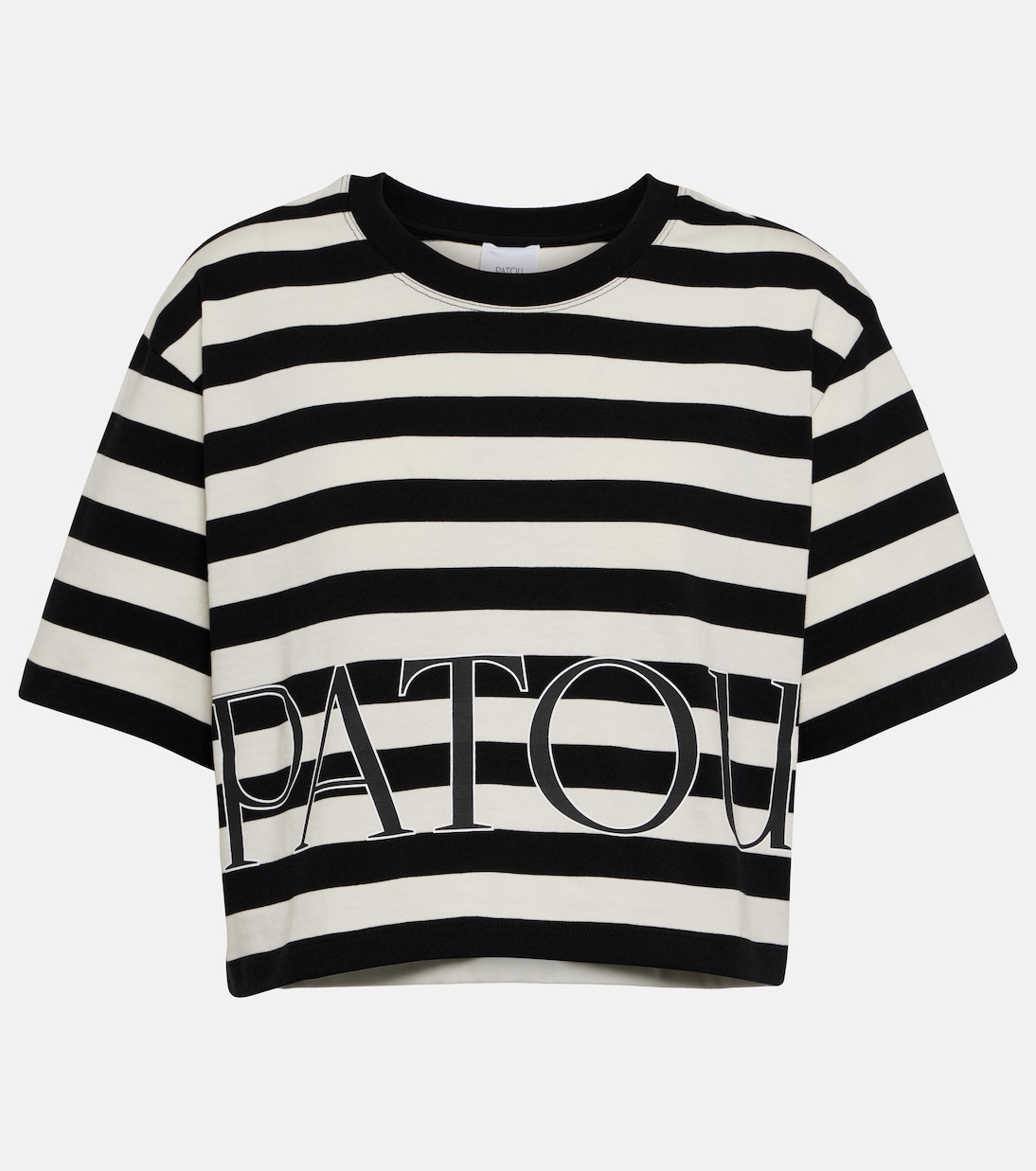 Cropped-Top aus Baumwoll-Jersey | Patou