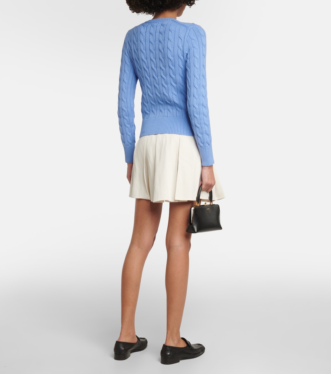 Cable-knit cotton cardigan | Polo Ralph Lauren