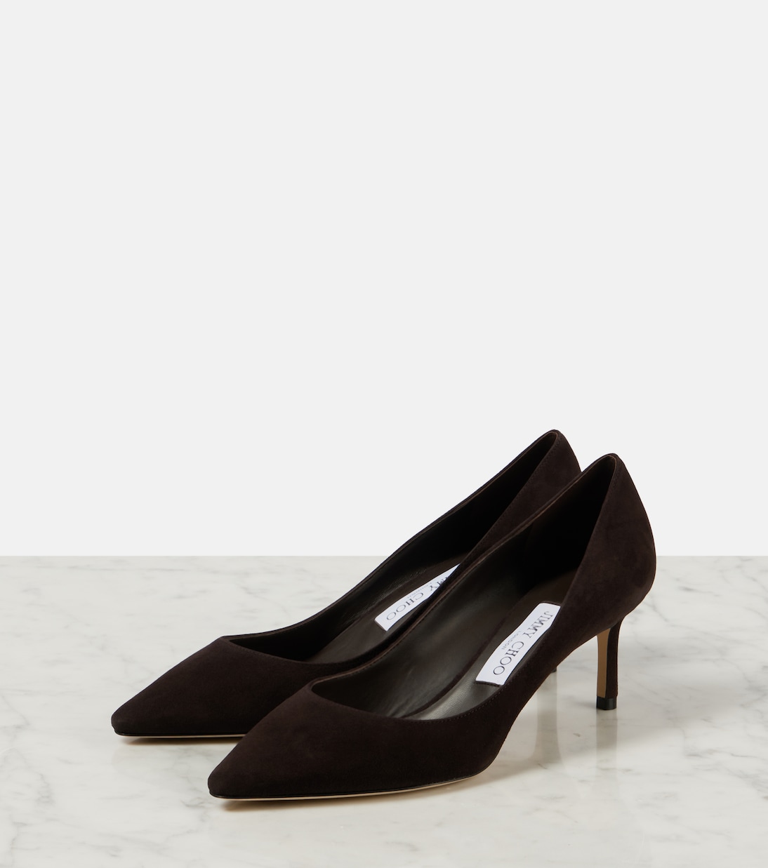 Escarpins Romy 60 en daim | Jimmy Choo