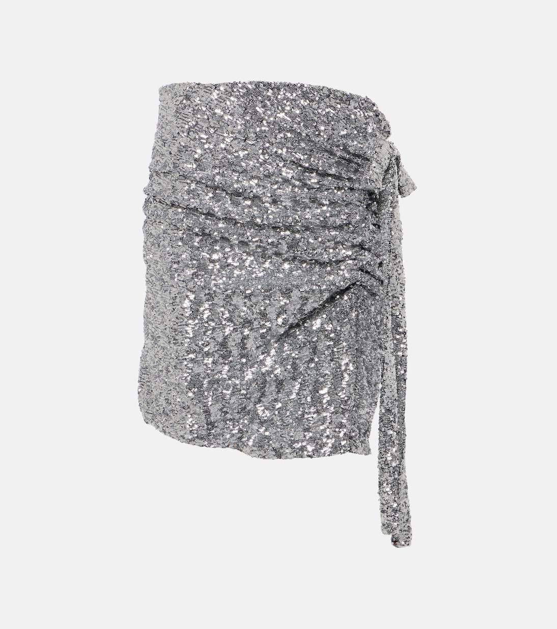 Minigonna con paillettes | Rabanne