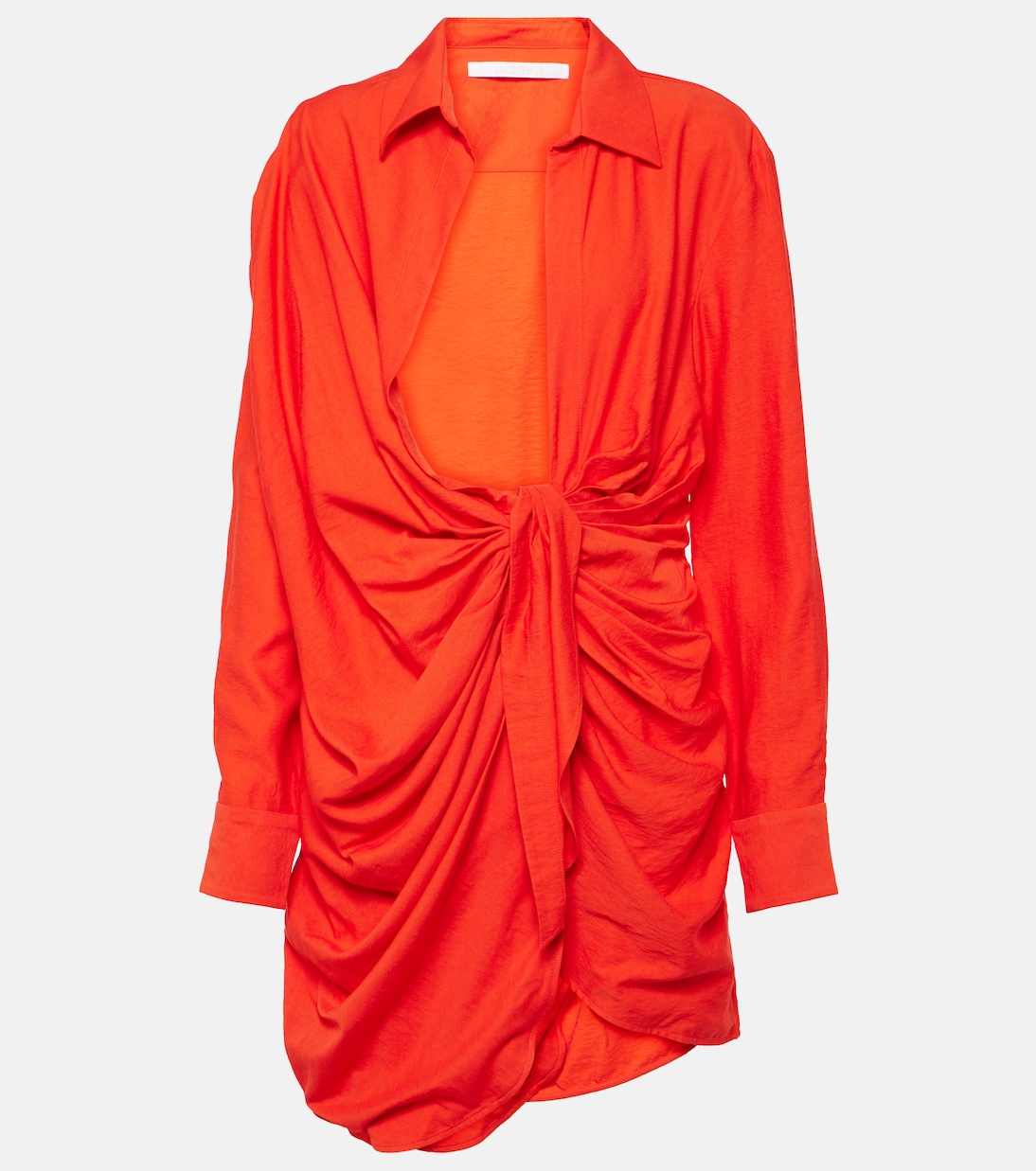 La Robe Bahia draped shirt dress | Jacquemus