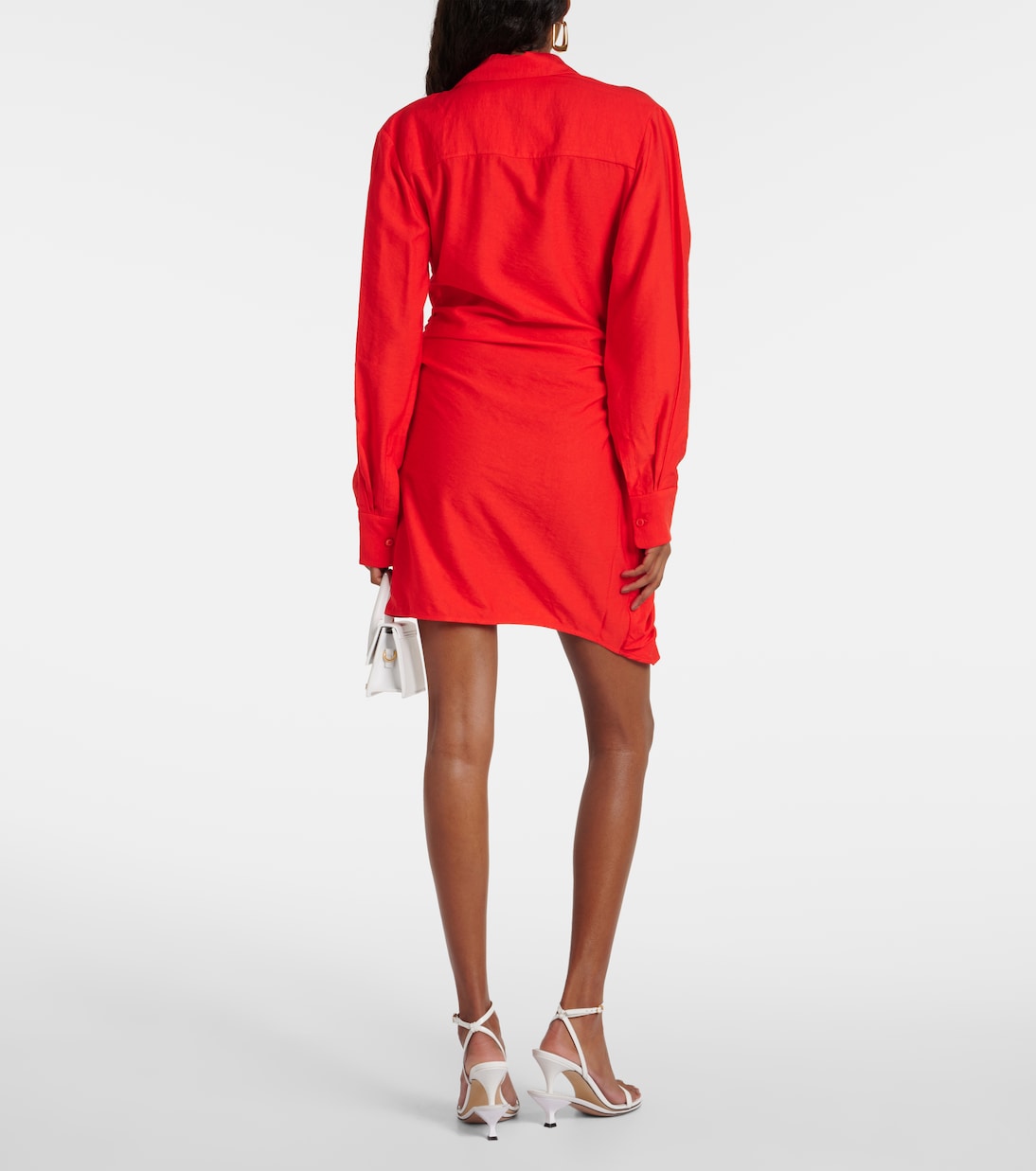 La Robe Bahia draped shirt dress | Jacquemus