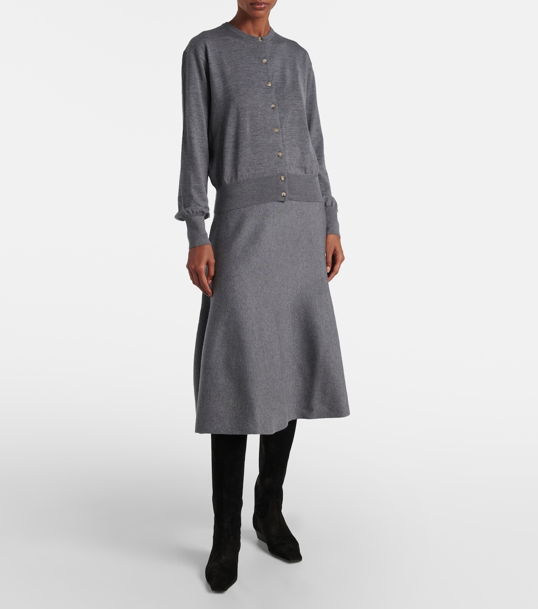 Stivali Marfa in suede | Khaite