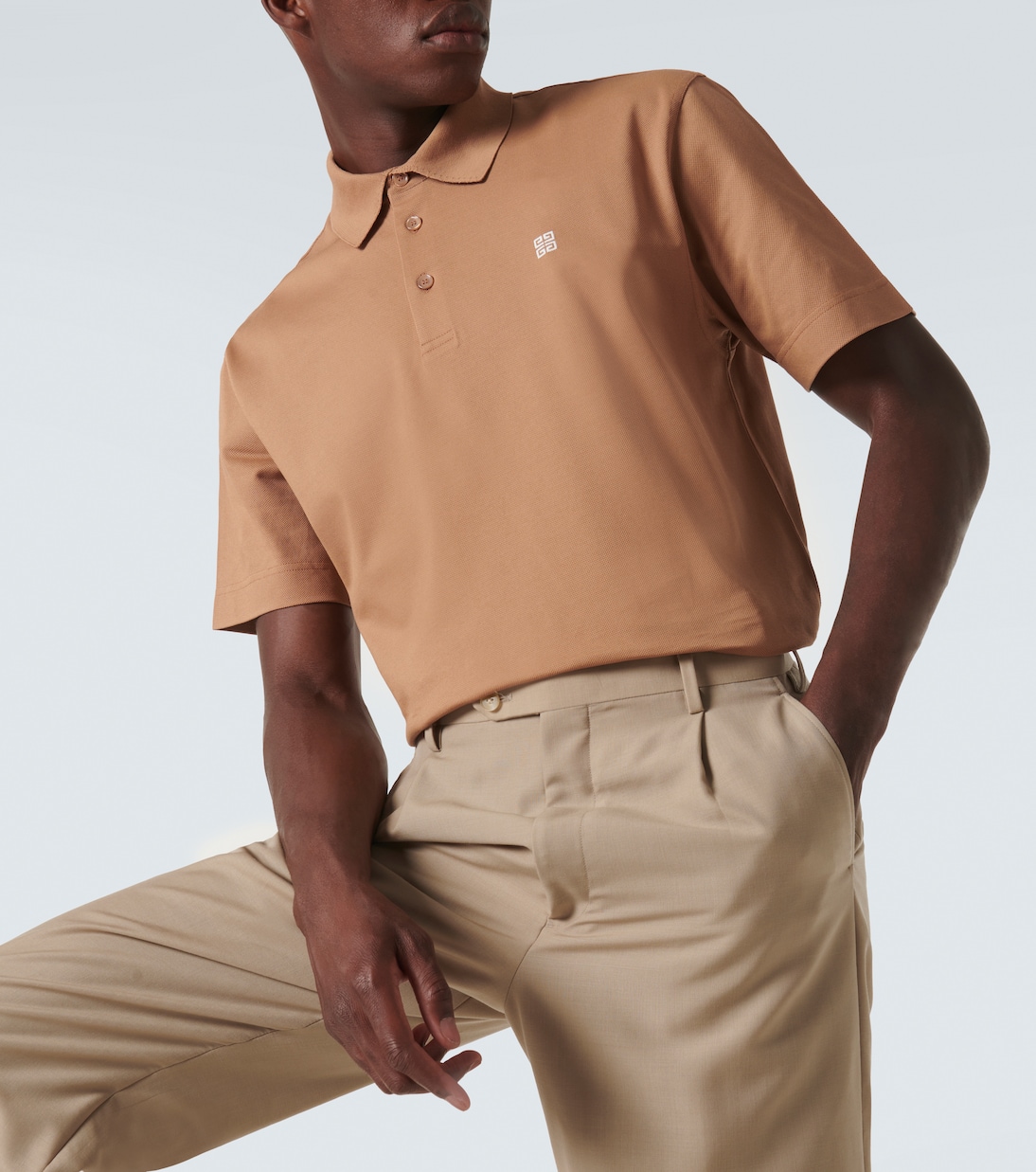 Polo in cotone con logo | Givenchy