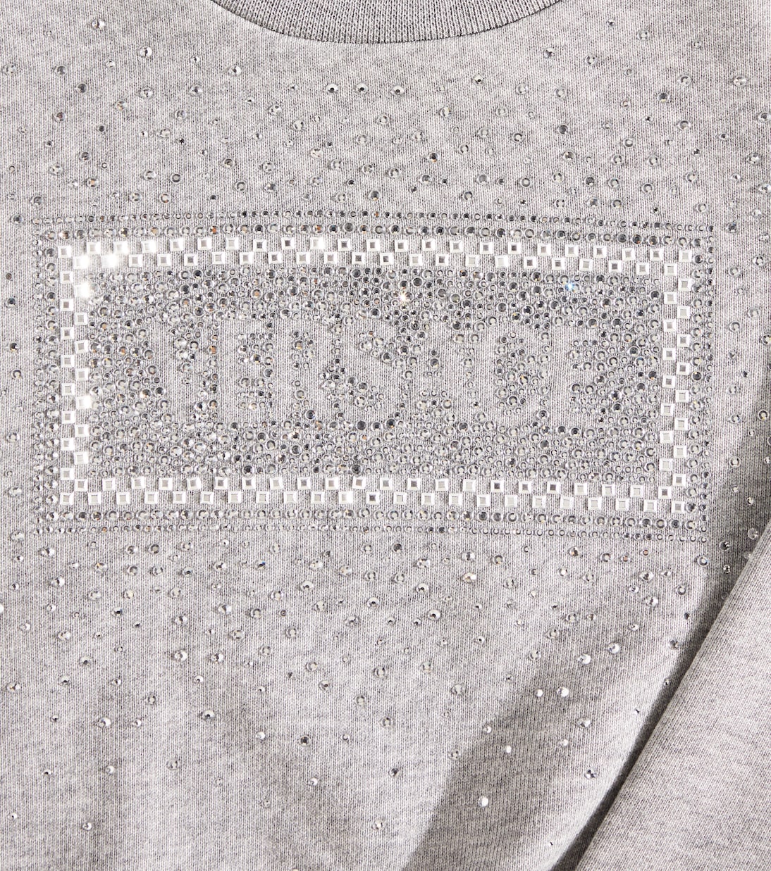 Sudadera de algodón adornada con logo | Versace Kids