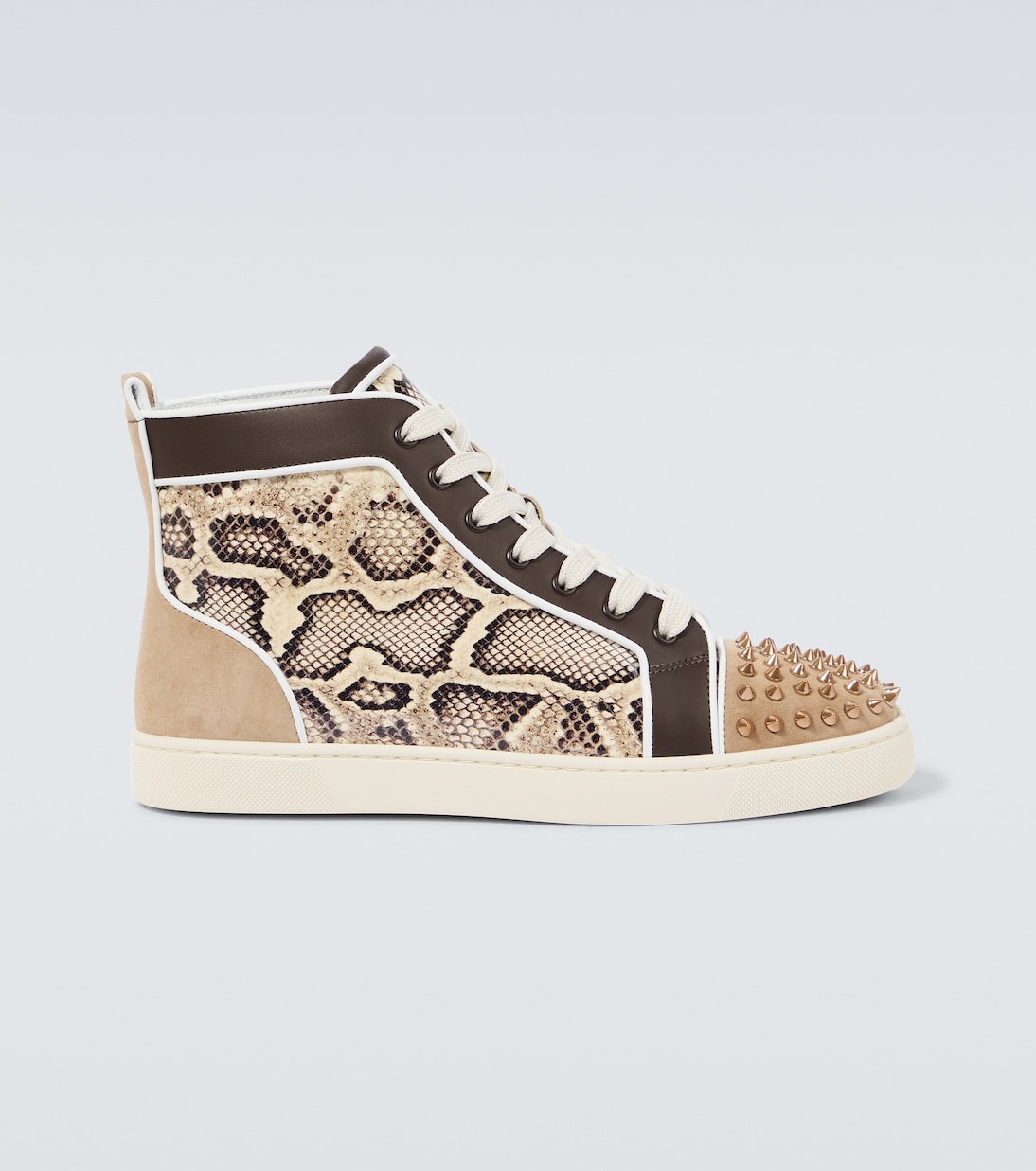 High-Top Sneakers Lou Spikes aus Leder | Christian Louboutin