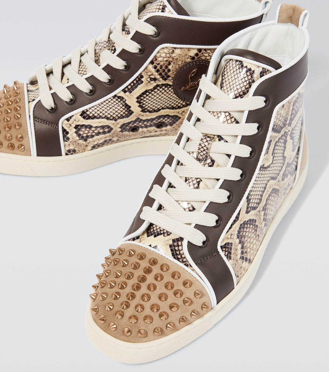 High-Top Sneakers Lou Spikes aus Leder | Christian Louboutin