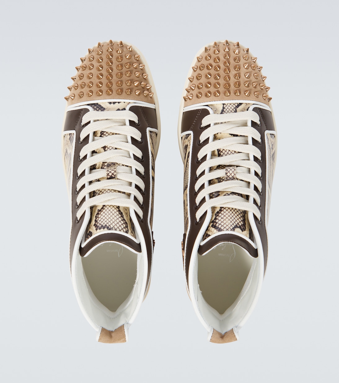 High-Top Sneakers Lou Spikes aus Leder | Christian Louboutin