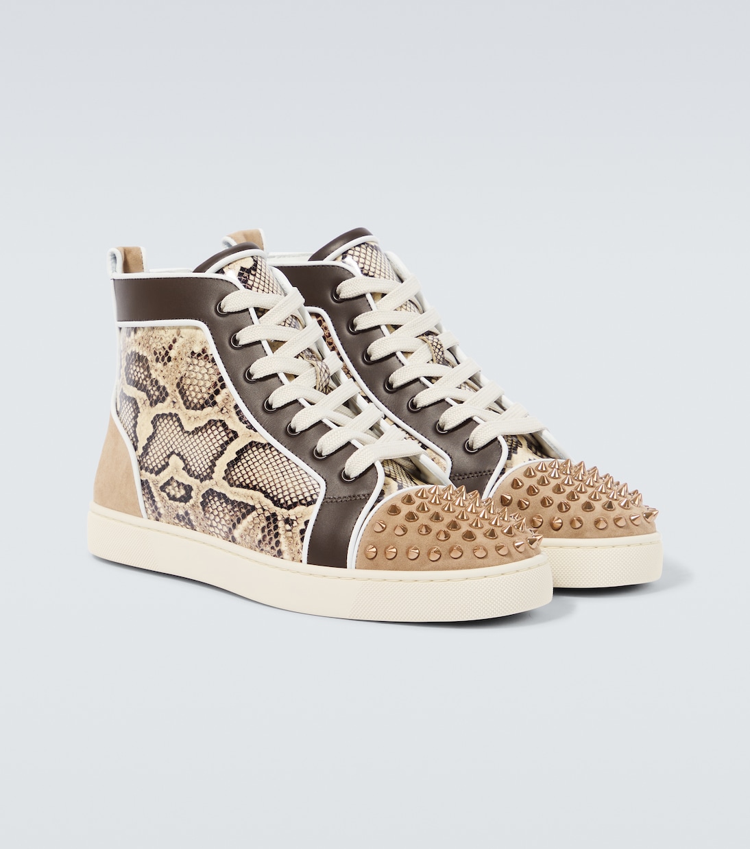 High-Top Sneakers Lou Spikes aus Leder | Christian Louboutin