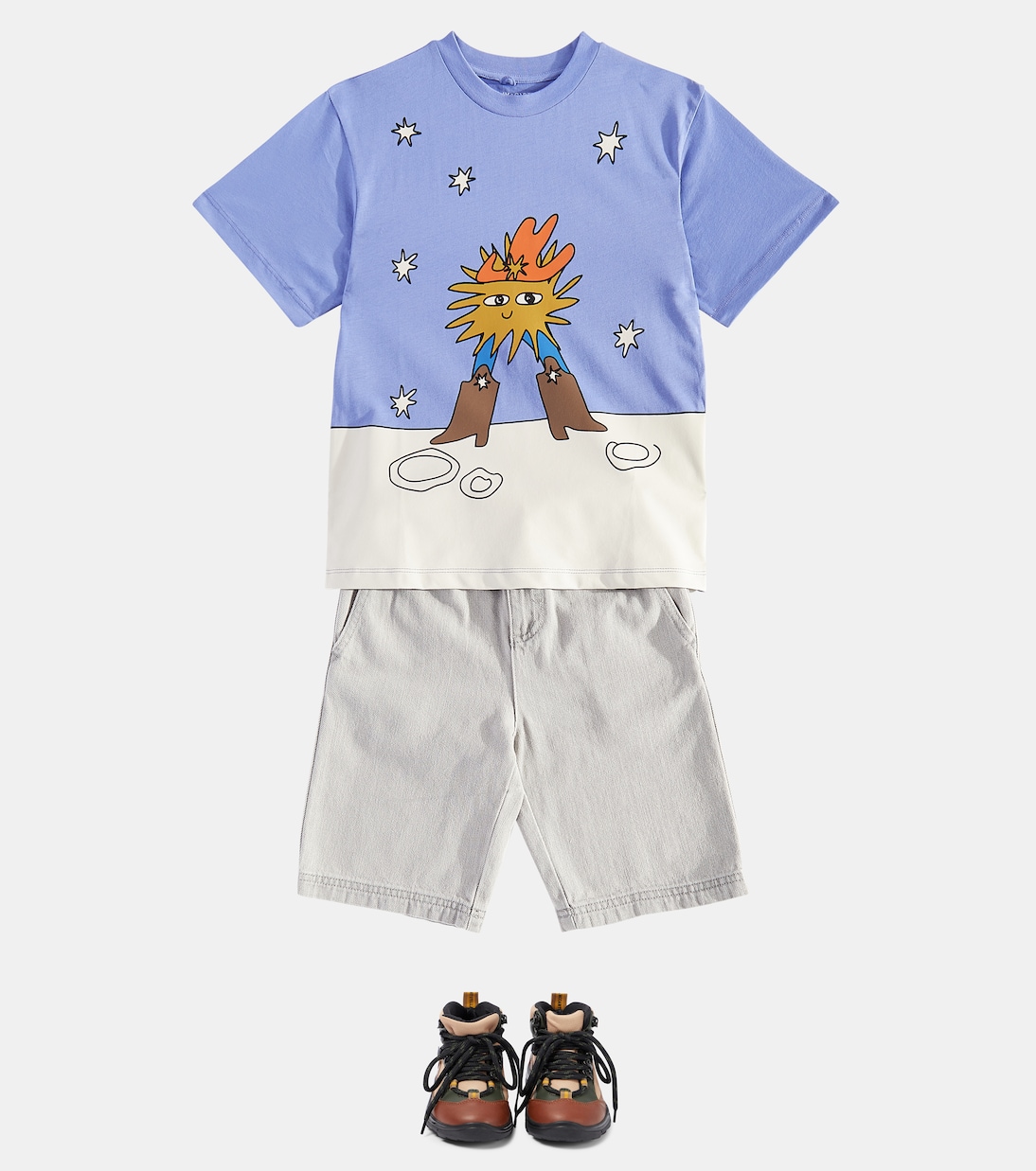 Bedrucktes T-Shirt aus Baumwoll-Jersey | Stella McCartney Kids