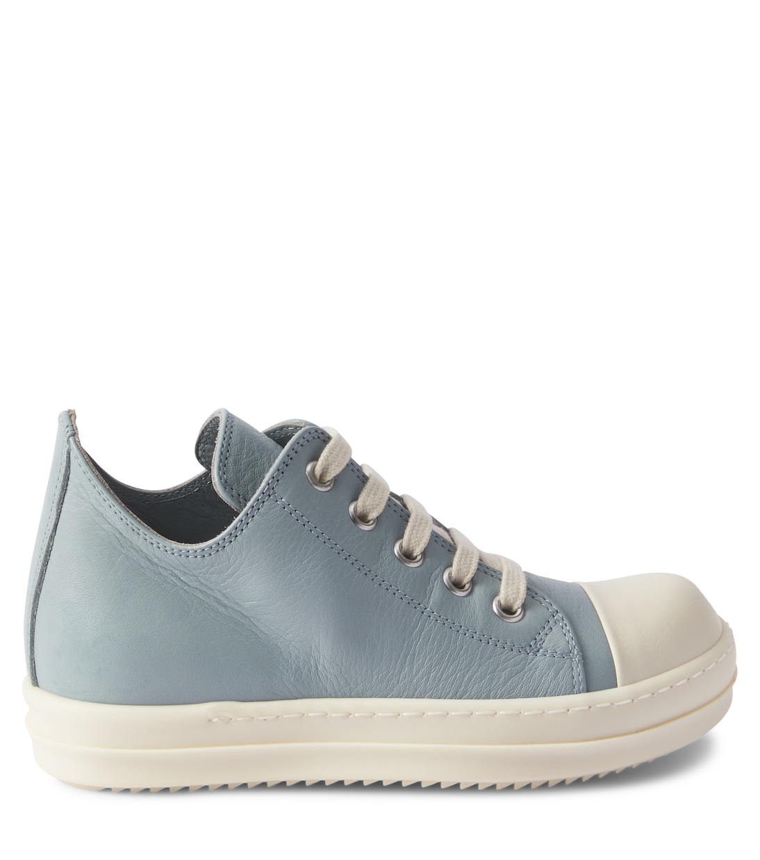 Leather low-top sneakers | Rick Owens Kids