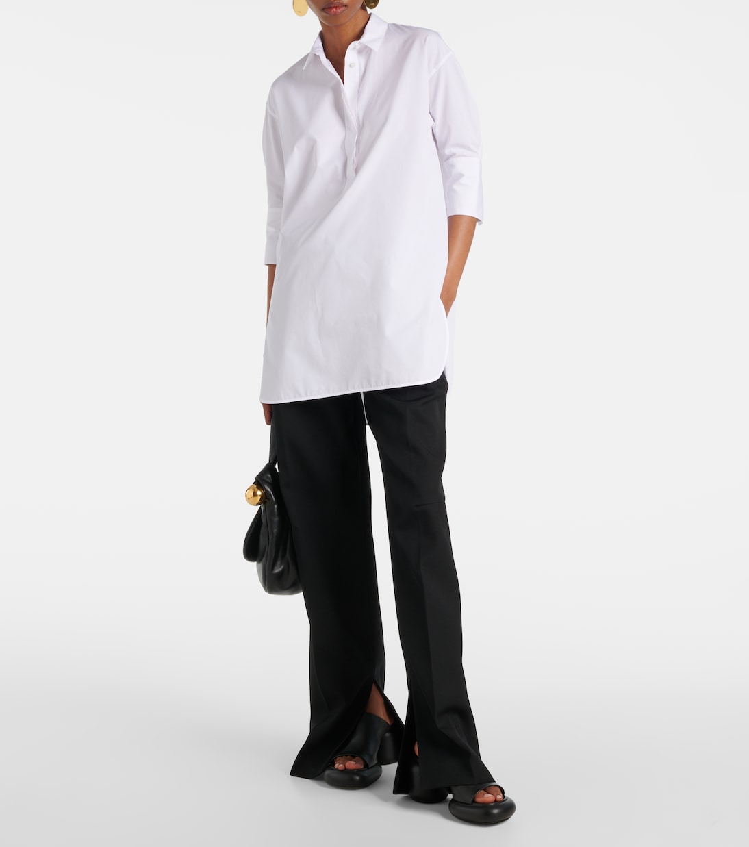 Bluse Friday aus Baumwollpopeline | Jil Sander