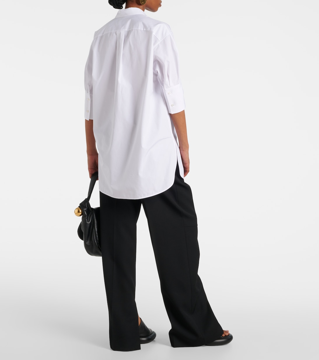 Bluse Friday aus Baumwollpopeline | Jil Sander