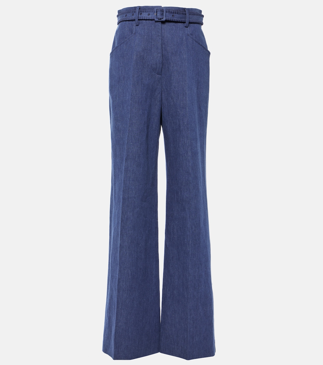 Norman cotton and linen wide-leg pants  | Gabriela Hearst
