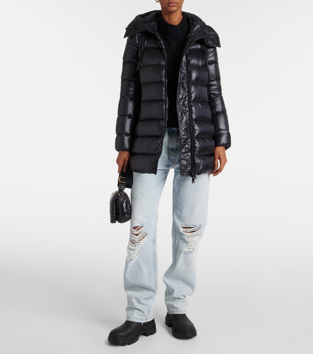 Chaqueta Ligera de Plumas Moncler Suyen para Jóvenes Modernos