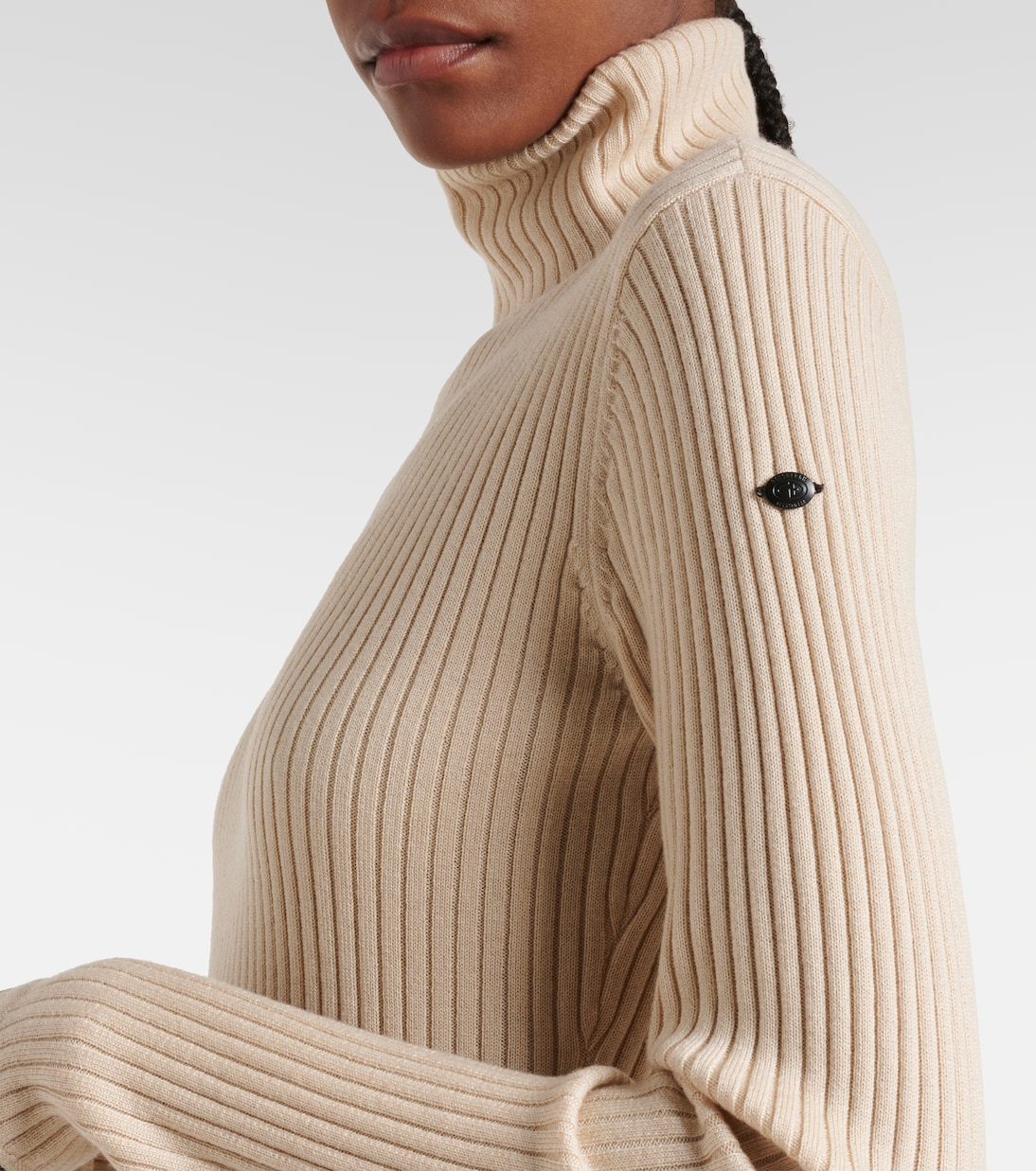 Abito midi Mireille in maglia a coste | Goldbergh