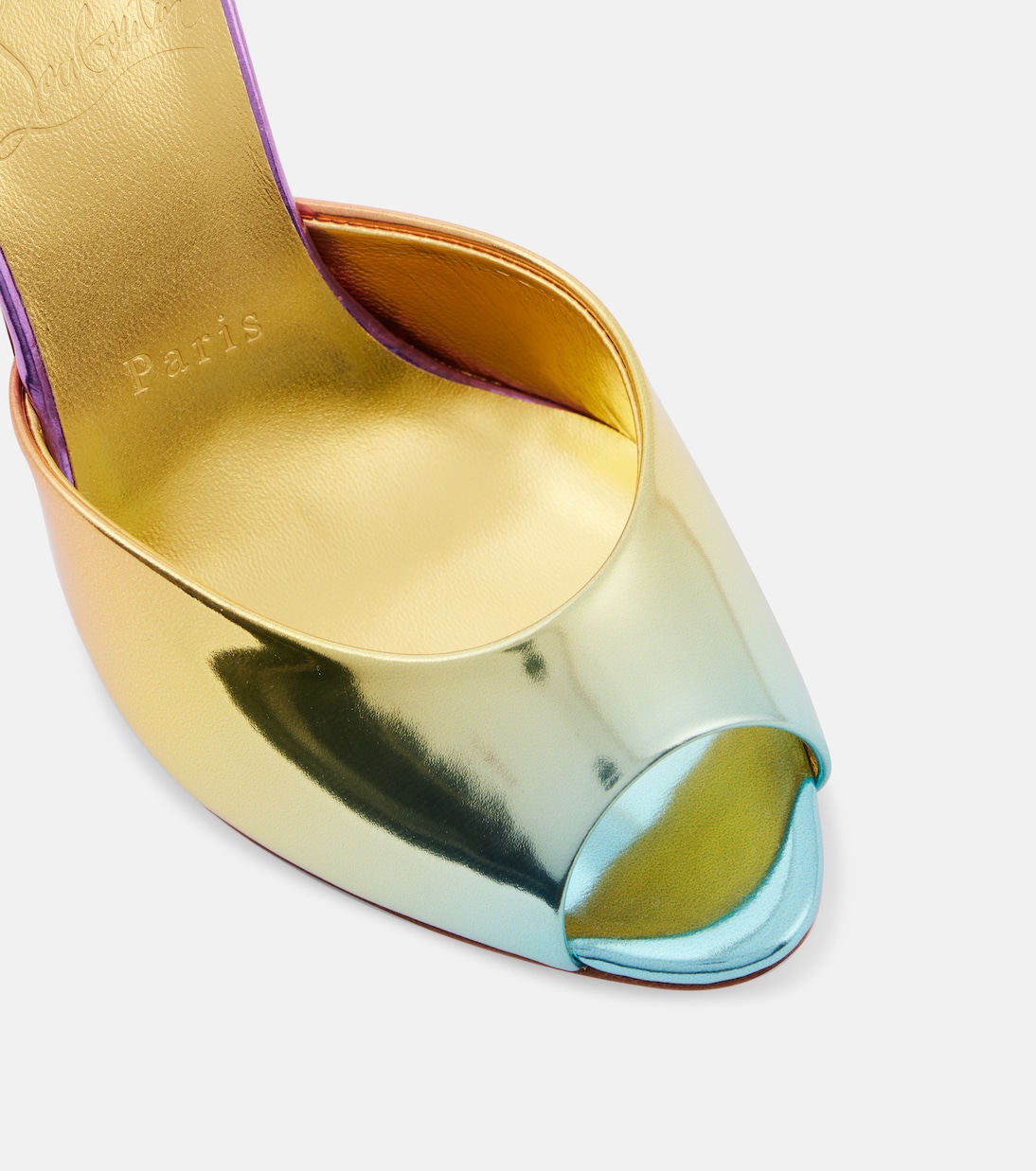 Mules Me Dolly 100 en cuir | Christian Louboutin