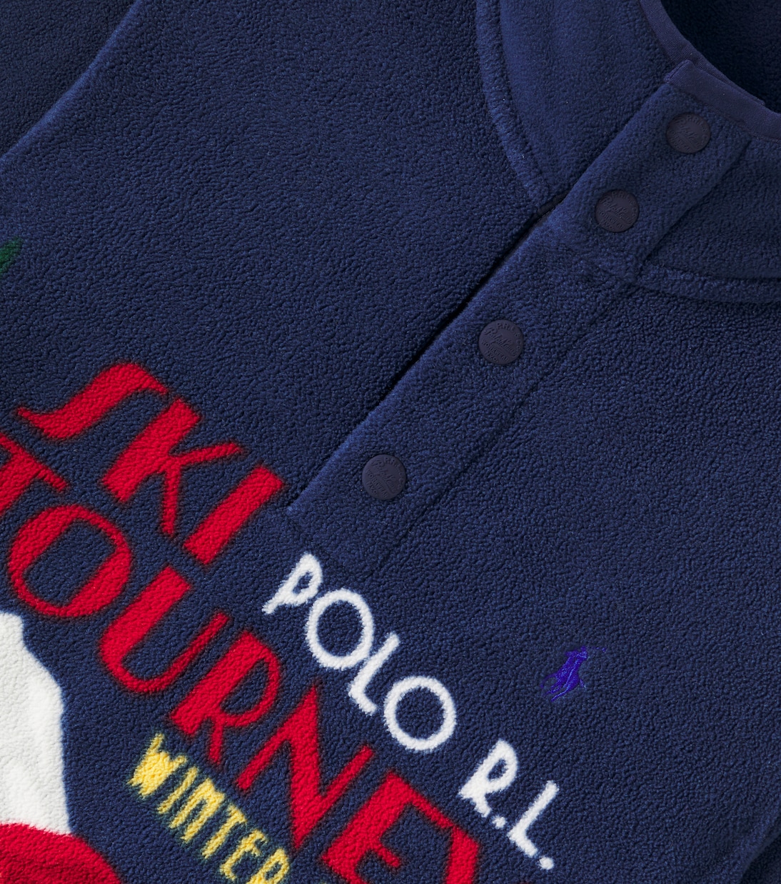 Ski-Midlayer aus Fleece | Polo Ralph Lauren Kids