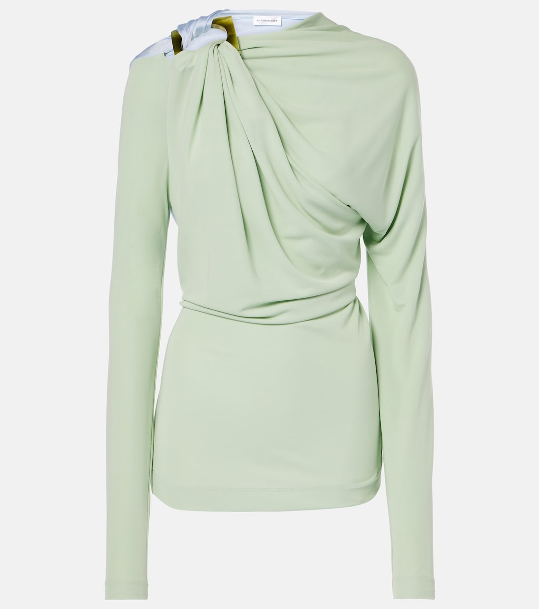 Top in jersey con ruches | Victoria Beckham