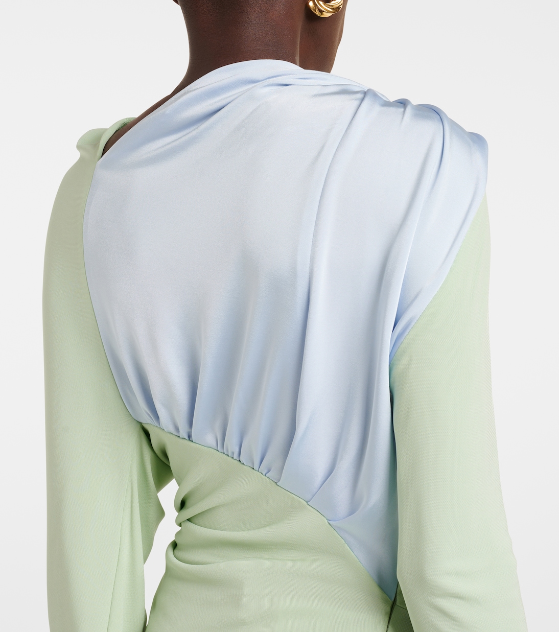 Top in jersey con ruches | Victoria Beckham