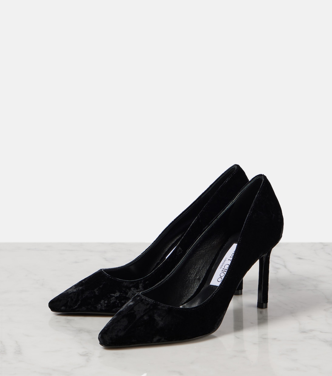 Pumps Romy 85 in velluto | Jimmy Choo
