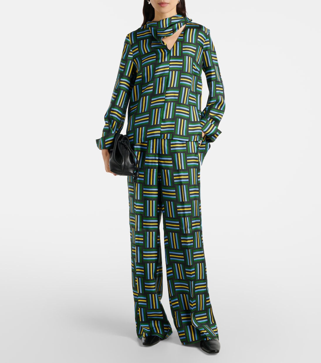 Pantaloni a gamba larga in seta | Dorothee Schumacher