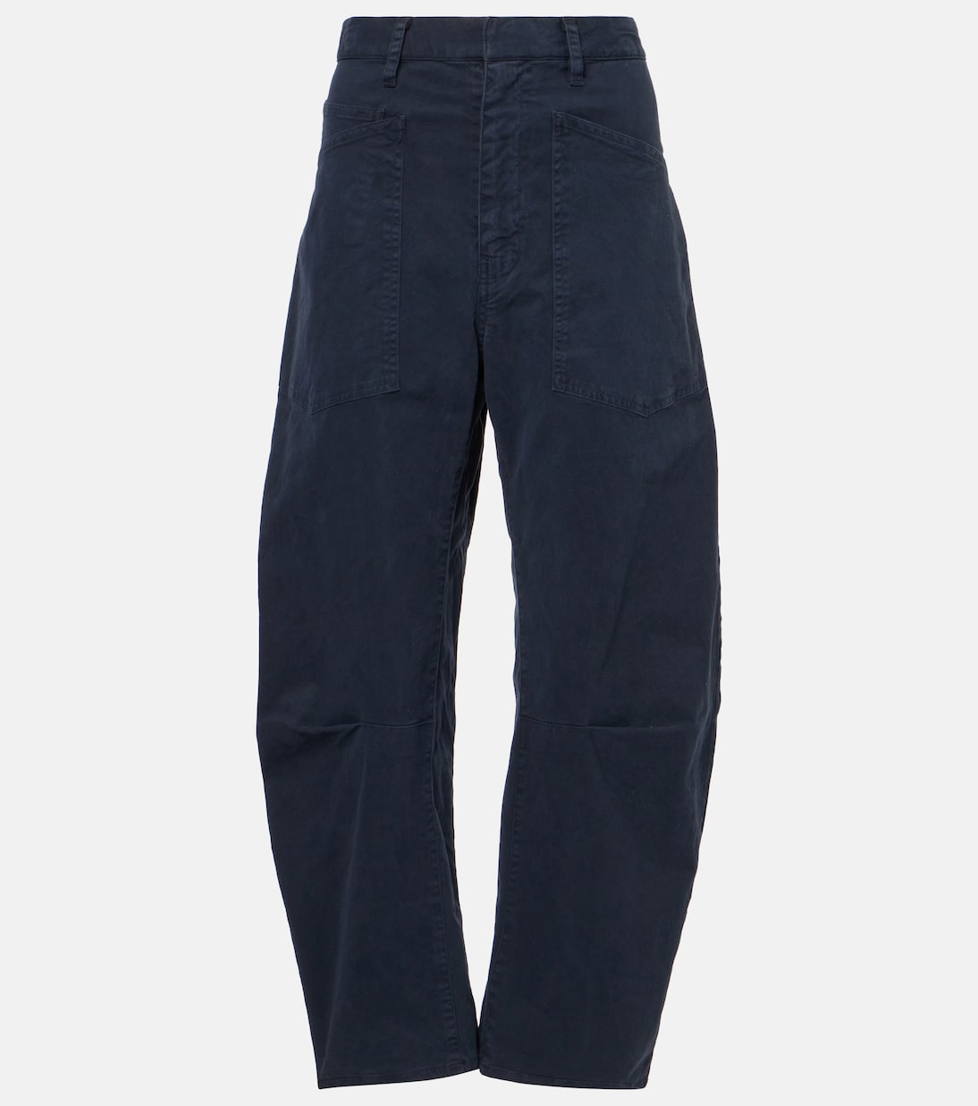 Pantaloni a gamba larga Shon in twill | Nili Lotan