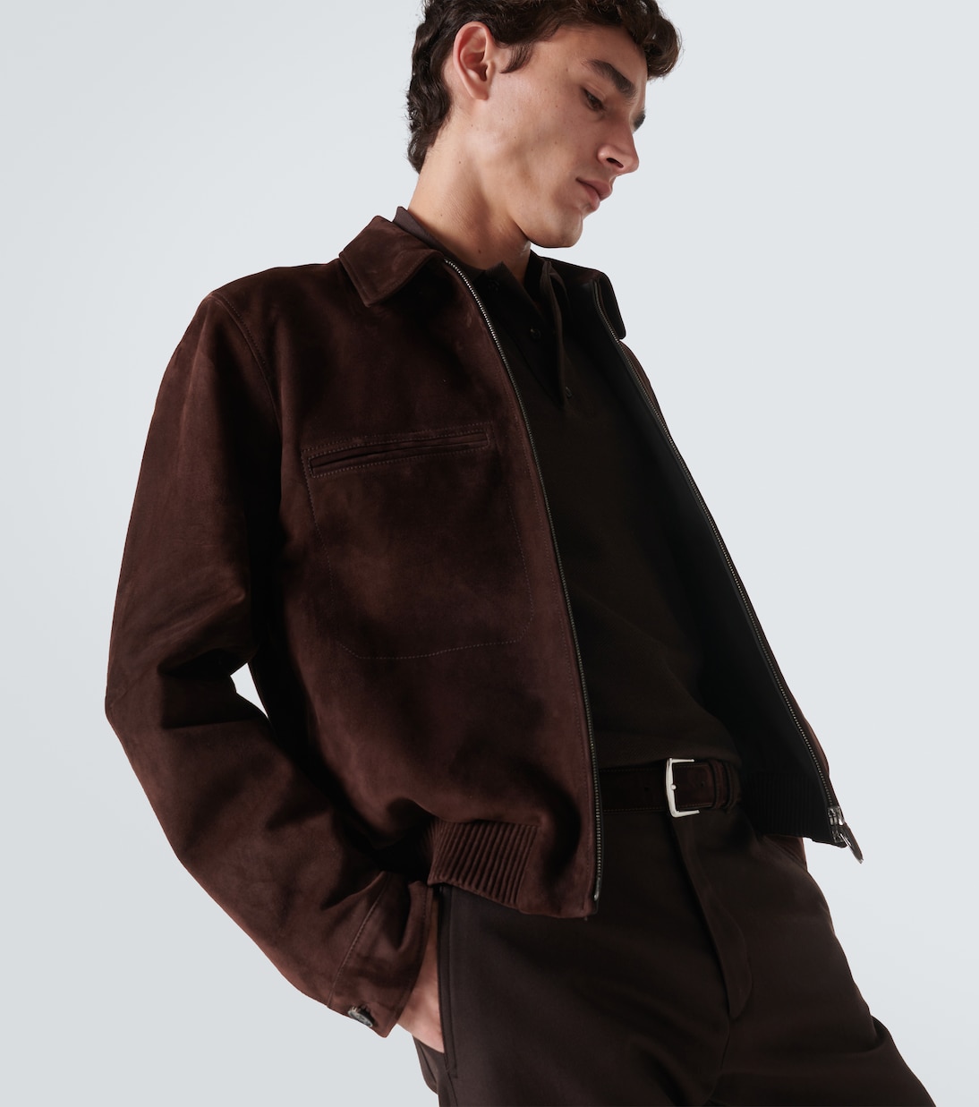 Veste bomber Kane en daim | Loro Piana