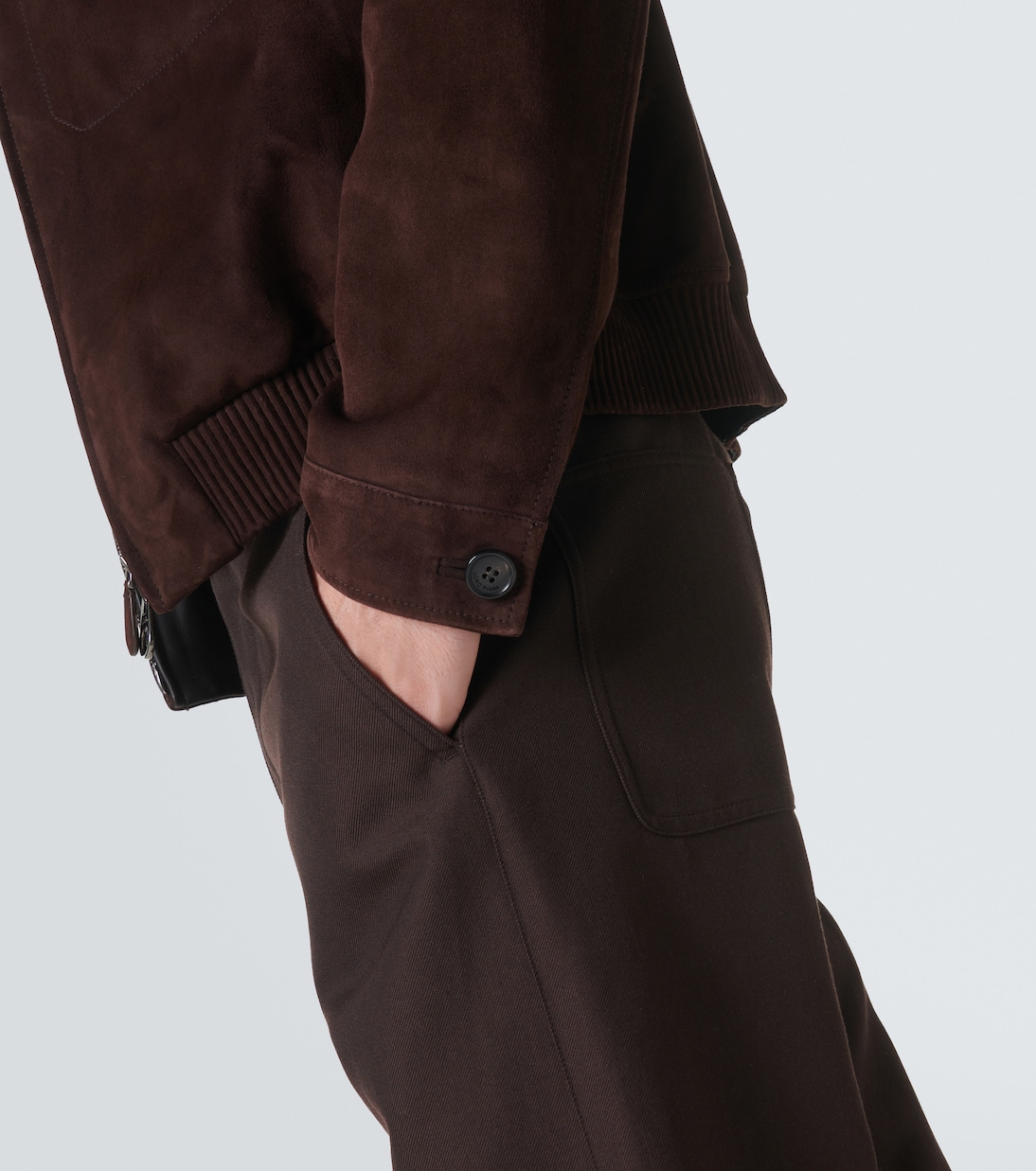 Veste bomber Kane en daim | Loro Piana