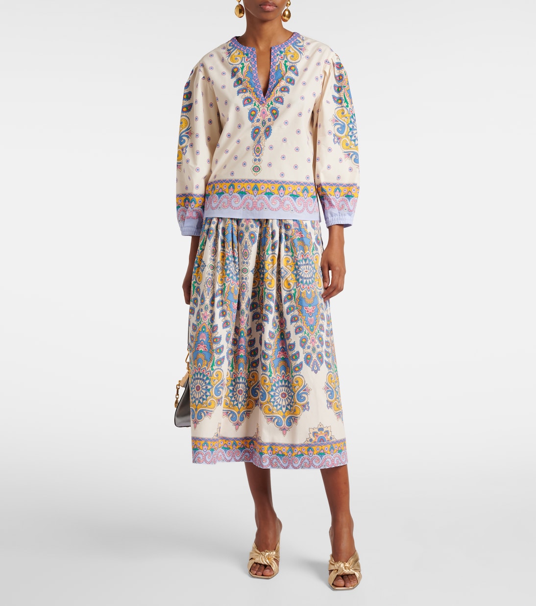 Top imprimé en coton | Etro