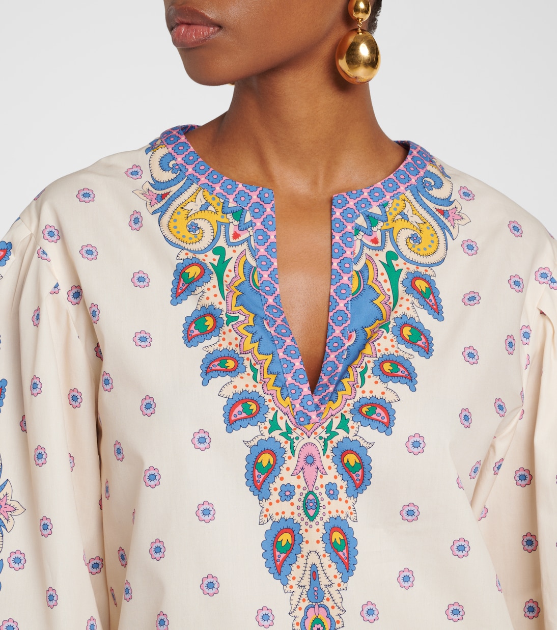 Top imprimé en coton | Etro