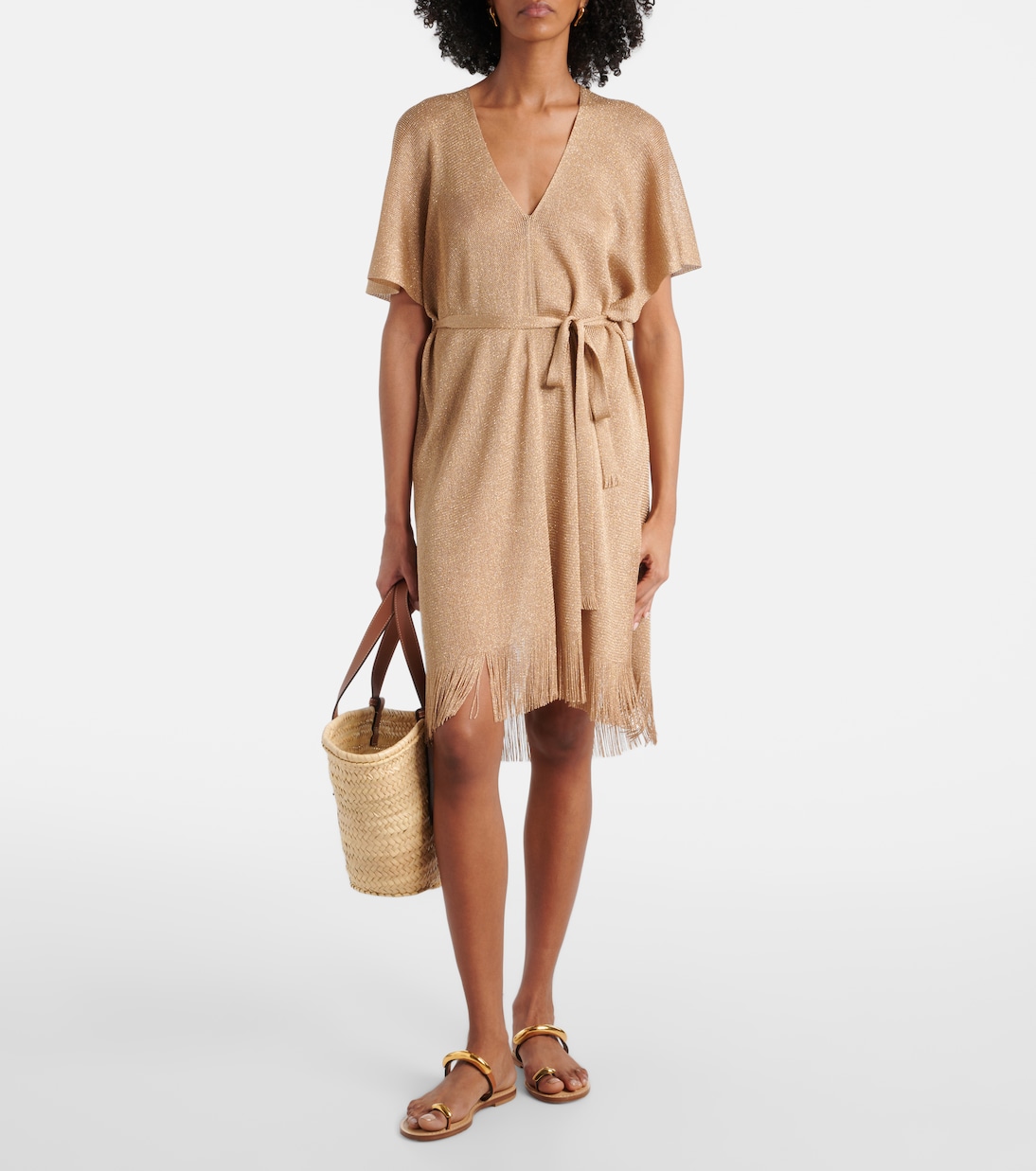 Cover-up Donnola con flecos | Max Mara