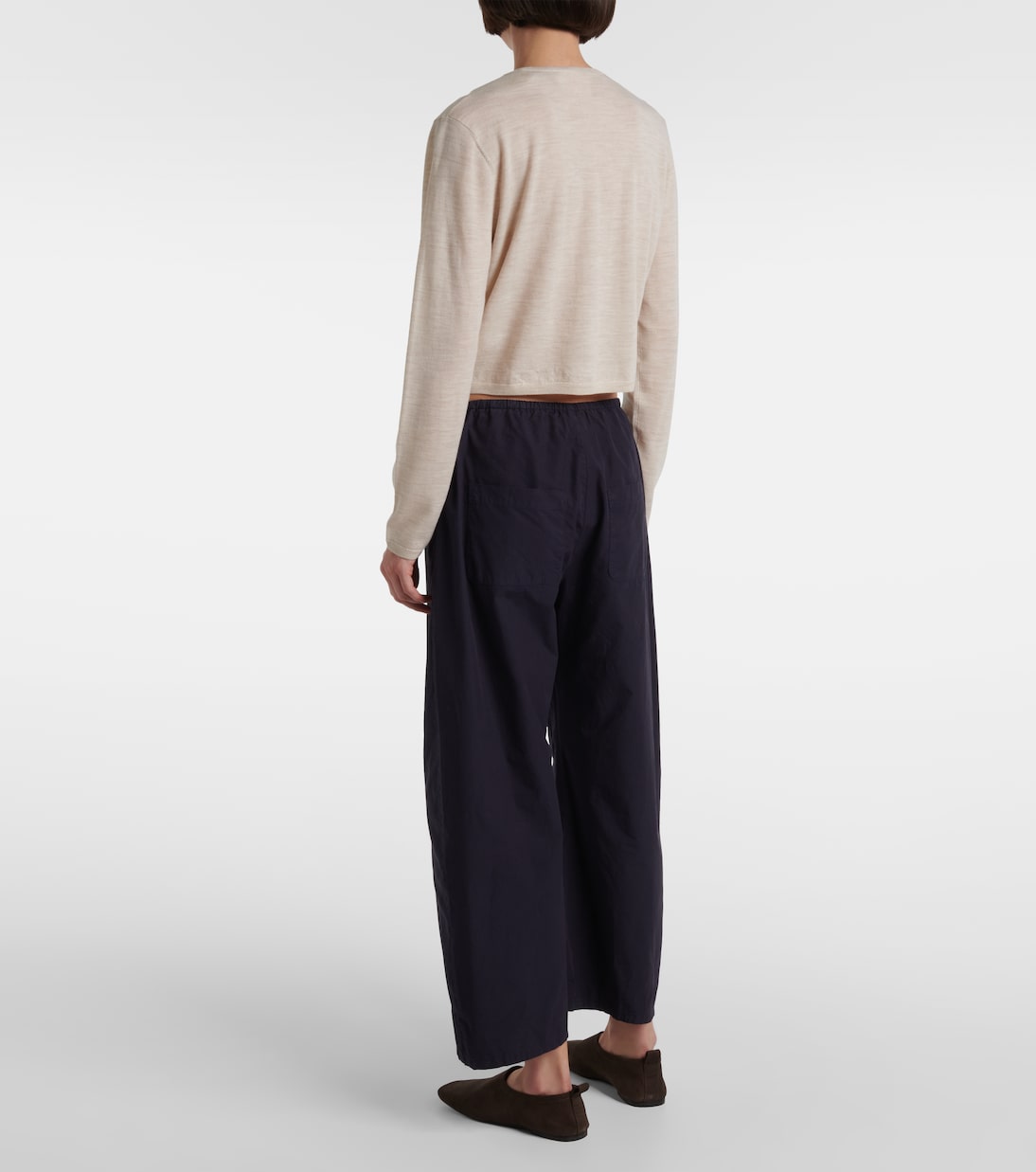 Pantaloni a gamba larga Kyoto in cotone | Leset