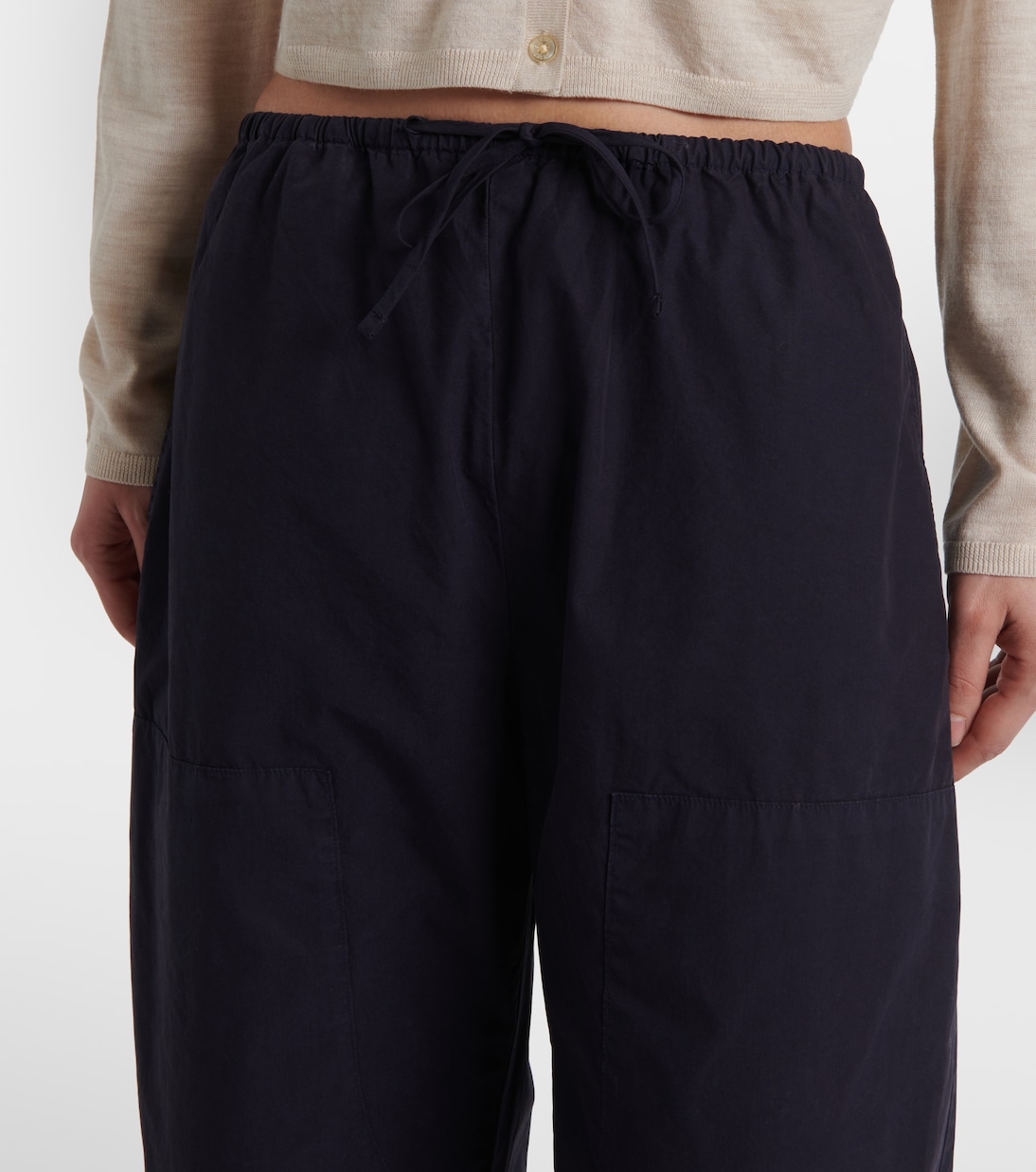 Pantaloni a gamba larga Kyoto in cotone | Leset