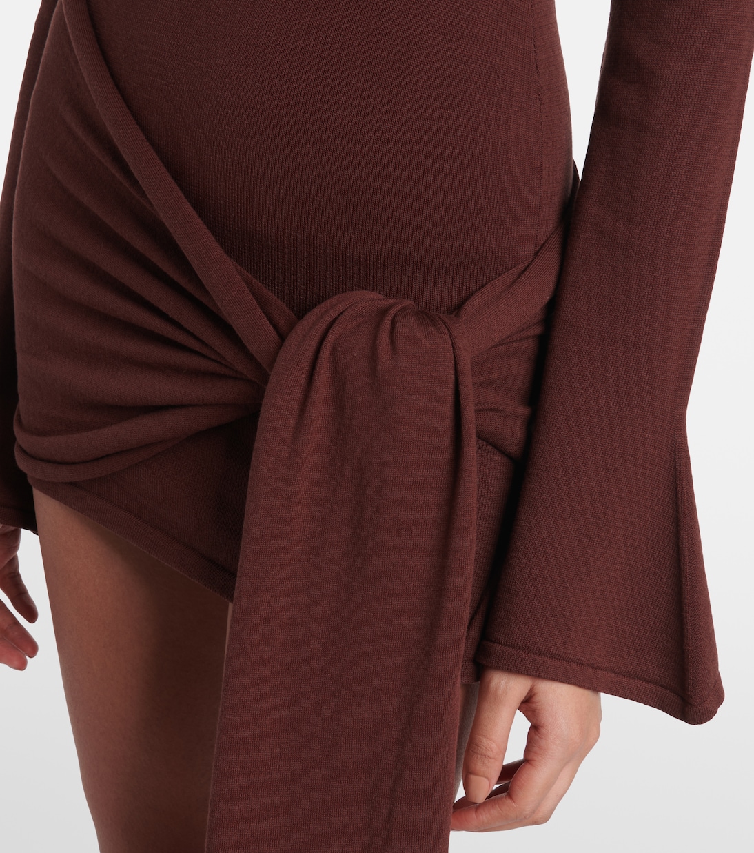 Abito corto in seta e cotone | Aya Muse