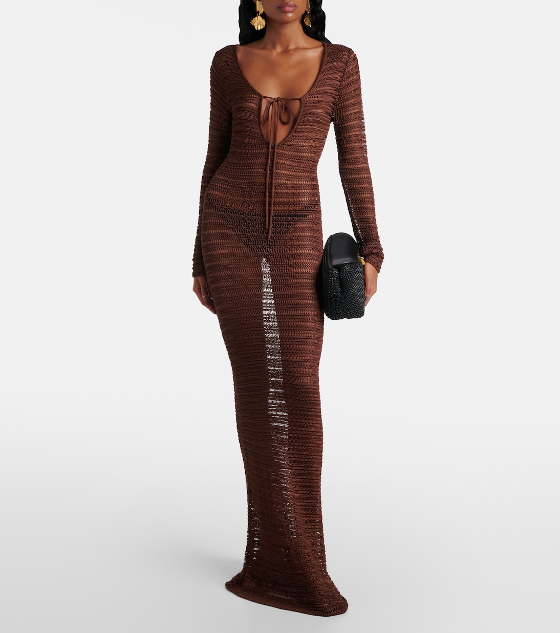 Abito lungo in maglia | Aya Muse