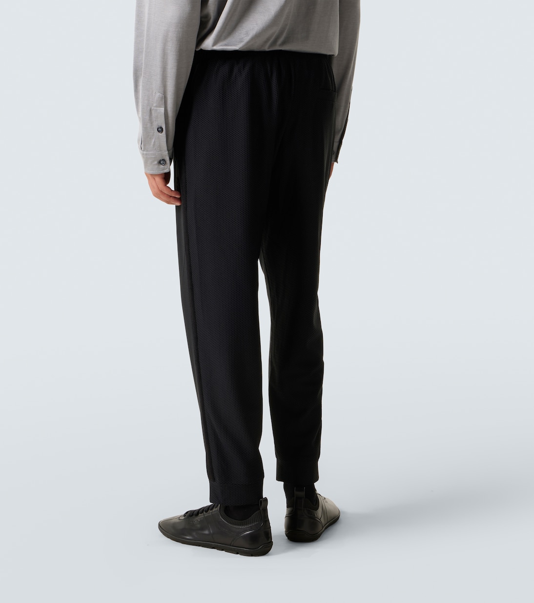 Gaufré straight pants | Giorgio Armani