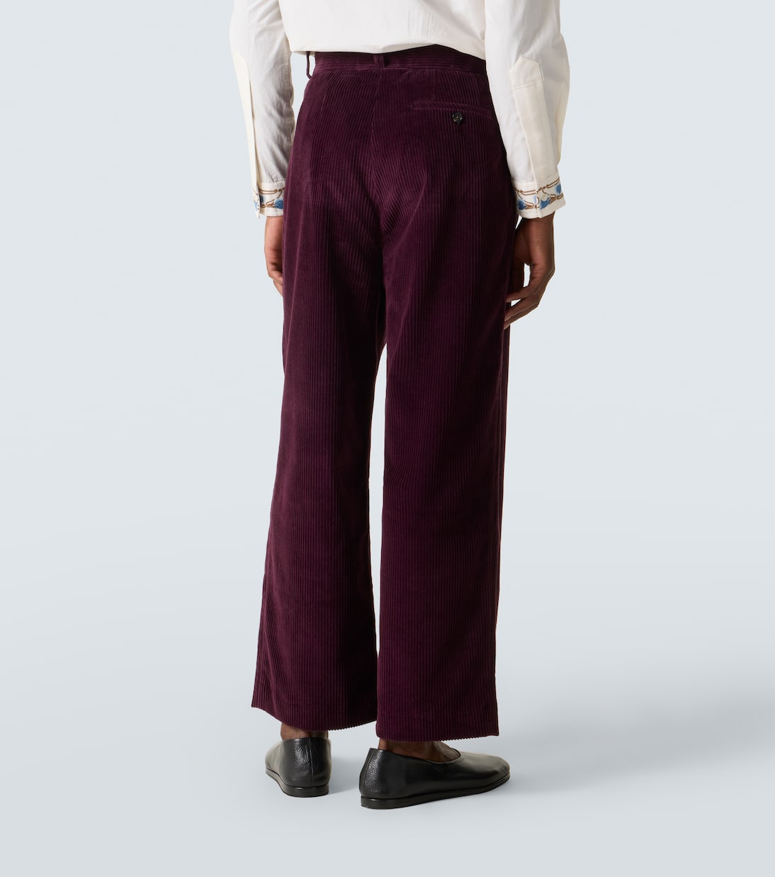 Pantalon ample McNab en velours côtelé | Bode