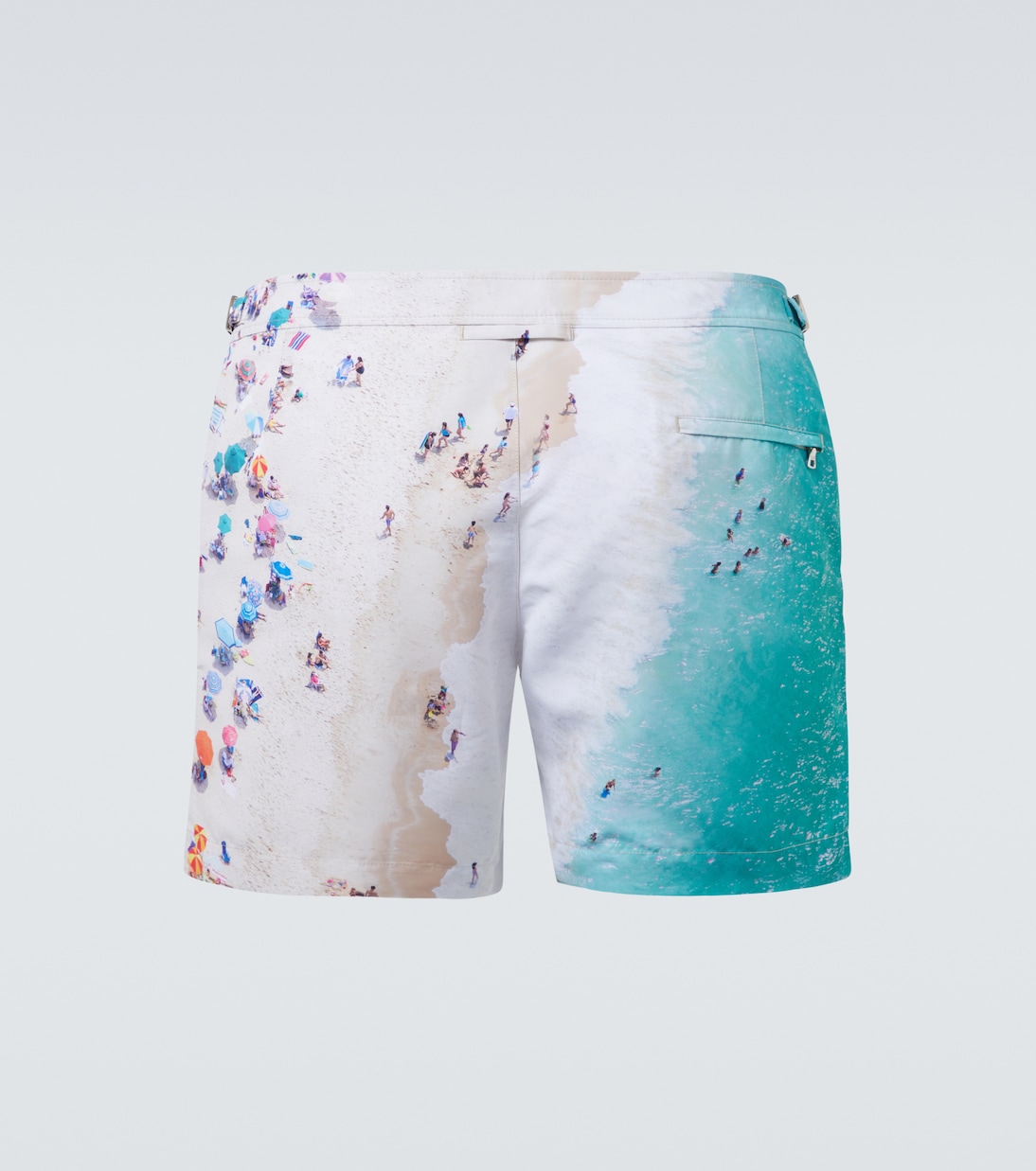 x Gray Malin Bulldog swim trunks | Orlebar Brown