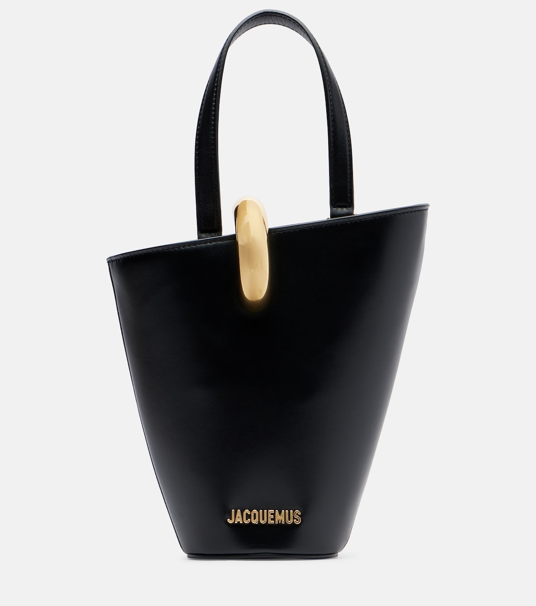Bambola Small leather bucket bag  | Jacquemus